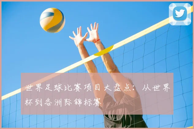 世界足球比赛项目大盘点:从世界杯到各洲际锦标赛